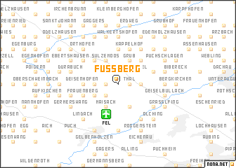 map of Fußberg