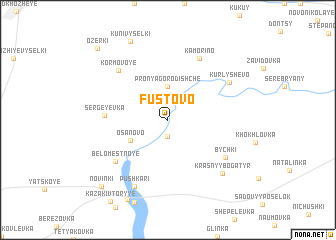 map of Fustovo