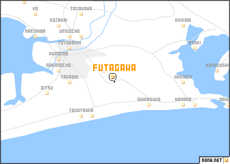 map of Futagawa