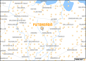 map of Fūtam-e Pā\