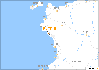 map of Futami