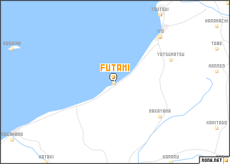 map of Futami