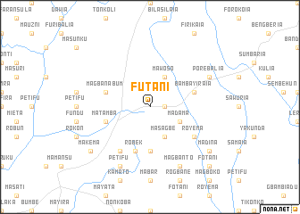 map of Futani