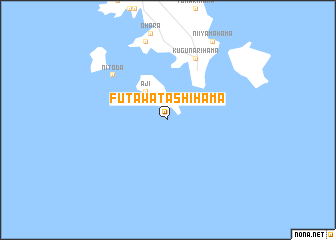 map of Futawatashihama