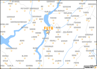 map of Futa