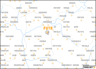 map of Futa