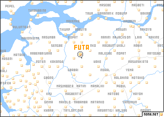 map of Futa