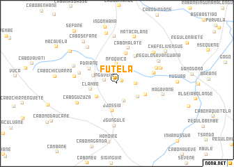 map of F. Utela