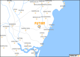 map of Futian