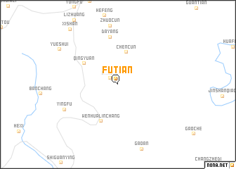 map of Futian