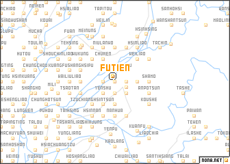 map of Fu-t\