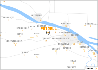 map of Futrell