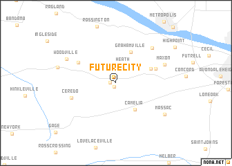 map of Future City