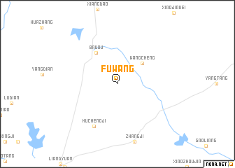 map of Fuwang