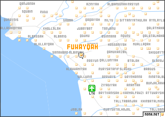 map of Fuwayqah