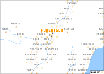 map of Fu-wen-ts\