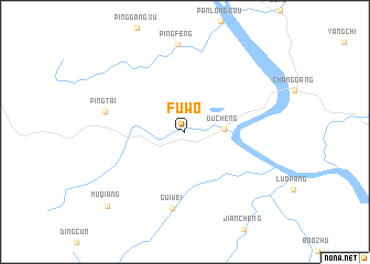 map of Fuwo