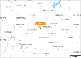 map of Fuxiao