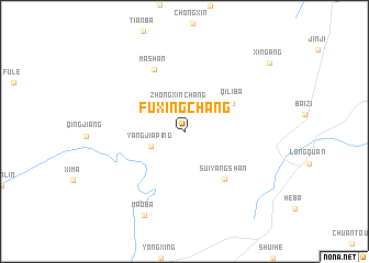 map of Fuxingchang