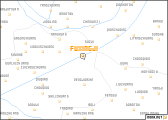 map of Fuxingji