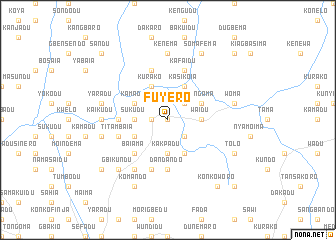 map of Fuyero