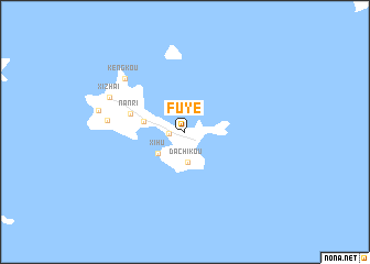 map of Fuye