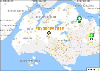 map of Fuyong Estate