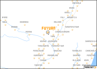 map of Fu-yüan