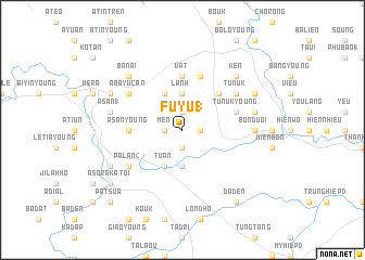 map of Fu Yu (1)