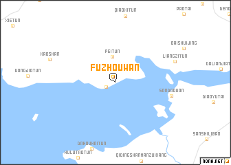 map of Fuzhouwan