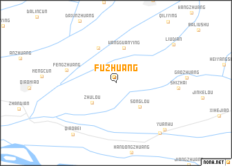 map of Fuzhuang