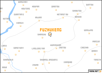 map of Fuzhukeng