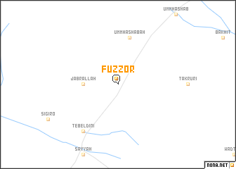 map of Fuzzor