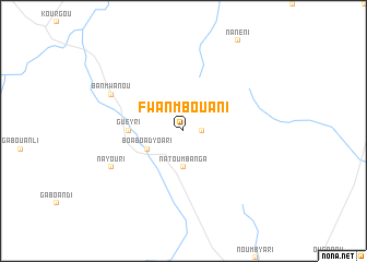 map of Fwanmbouani