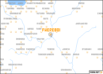 map of Fwere-Boi