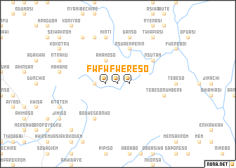 map of Fwereso