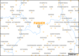 map of Fwidiem