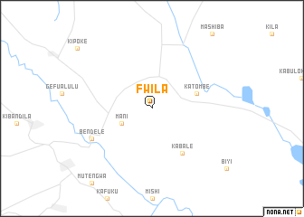 map of Fwila