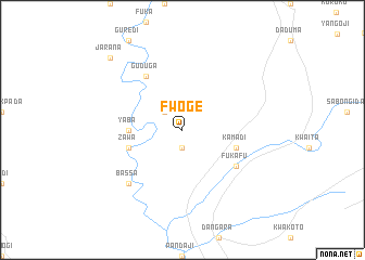 map of Fwoge