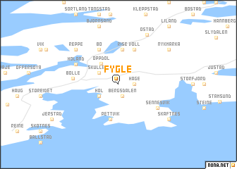 map of Fygle