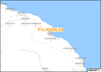 map of Fylingdales
