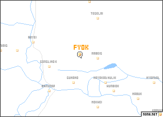 map of Fyok