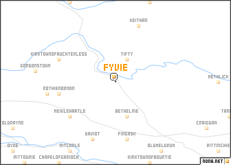 map of Fyvie