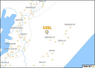 map of Gaal