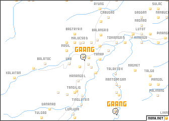 map of Gaang