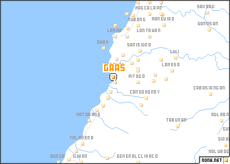 map of Gaas