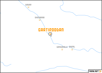 map of Gaatir Oodan