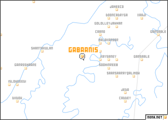 map of Gabaanis