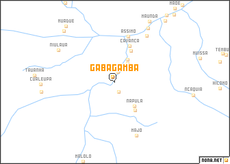 map of Gabagamba