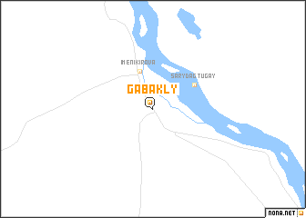 map of Gabakly
